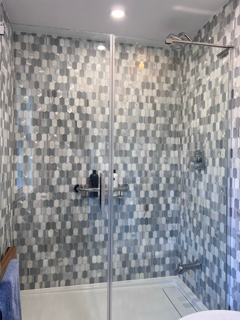Bathroom renovation project