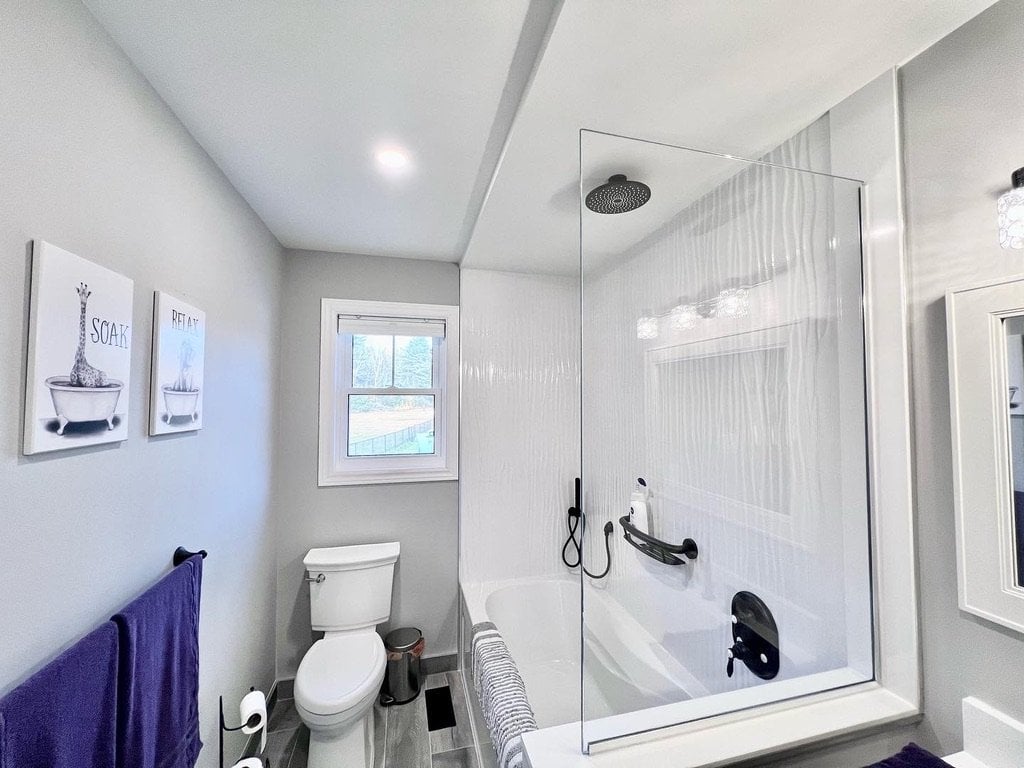 Bathroom renovation project